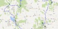 Kort 1 og Kort 2 er vores 20 dage i RV fra Denver til Las Vegas. 
(Google Maps kan bare ikke længere håndtere alle punkterne på én gang.)